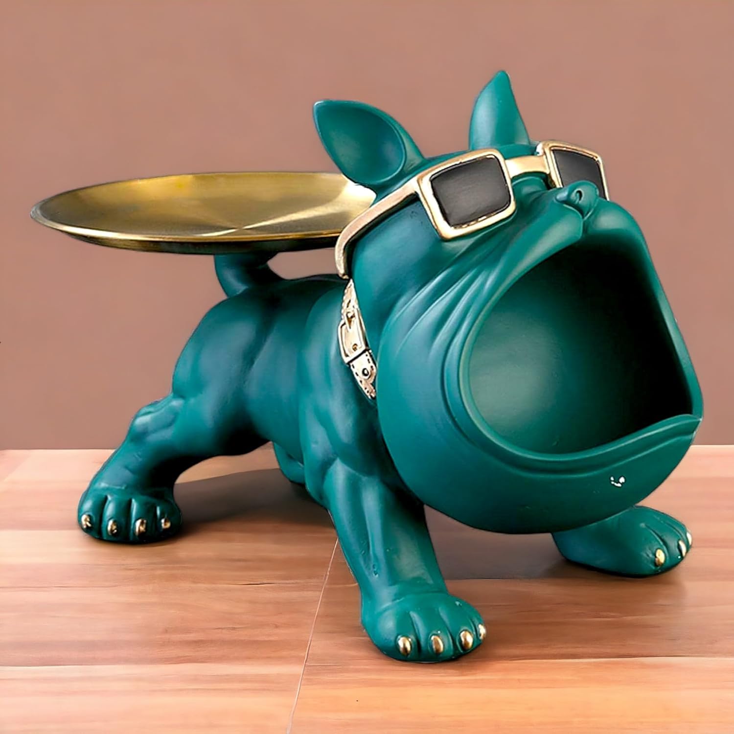 Bulldog Storage Butler Sculpture