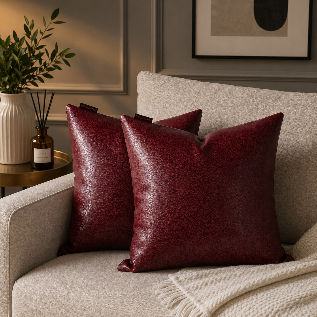 Leather Cushion