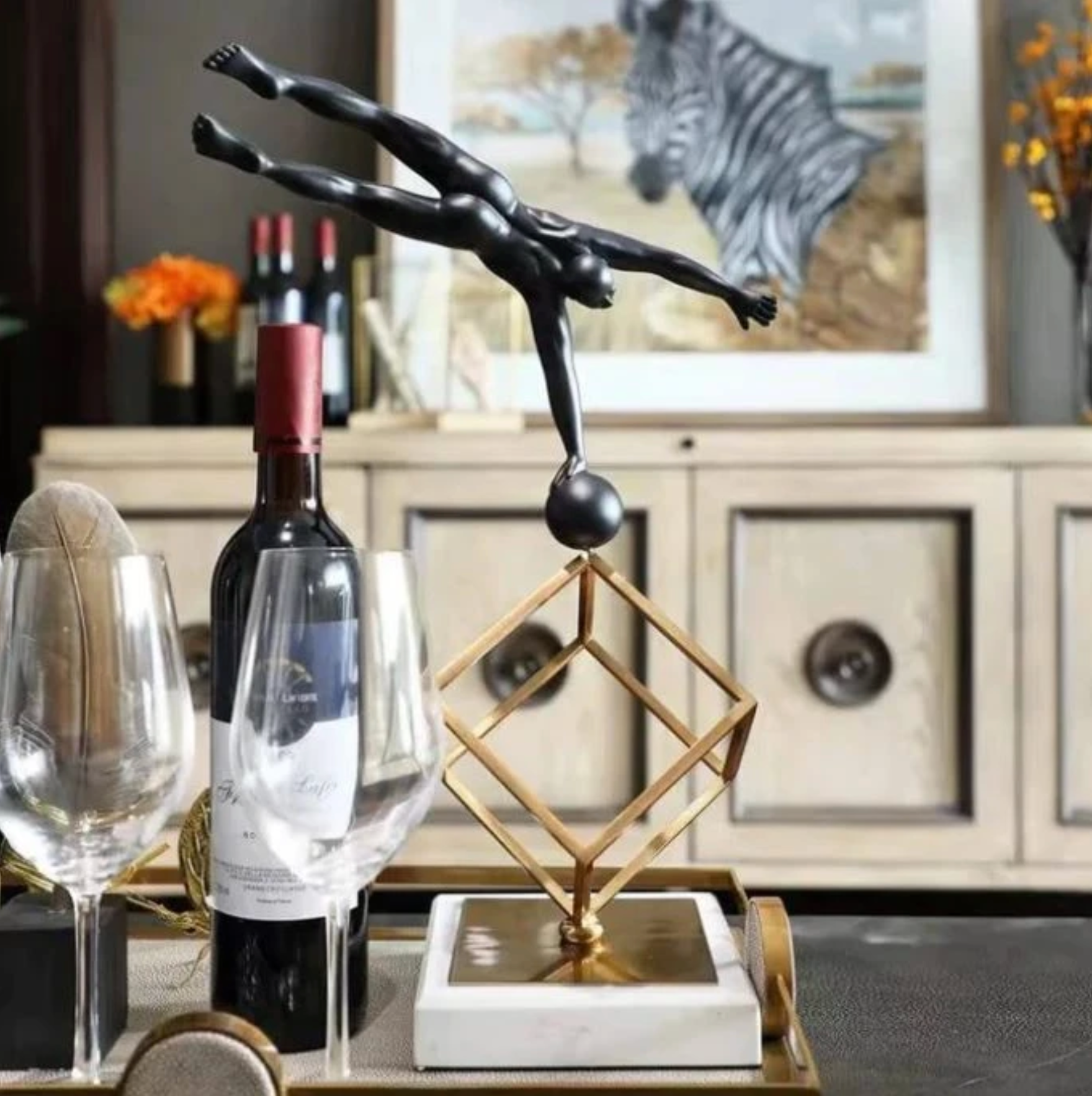 Gymnast Hand Stand Decorative Accent